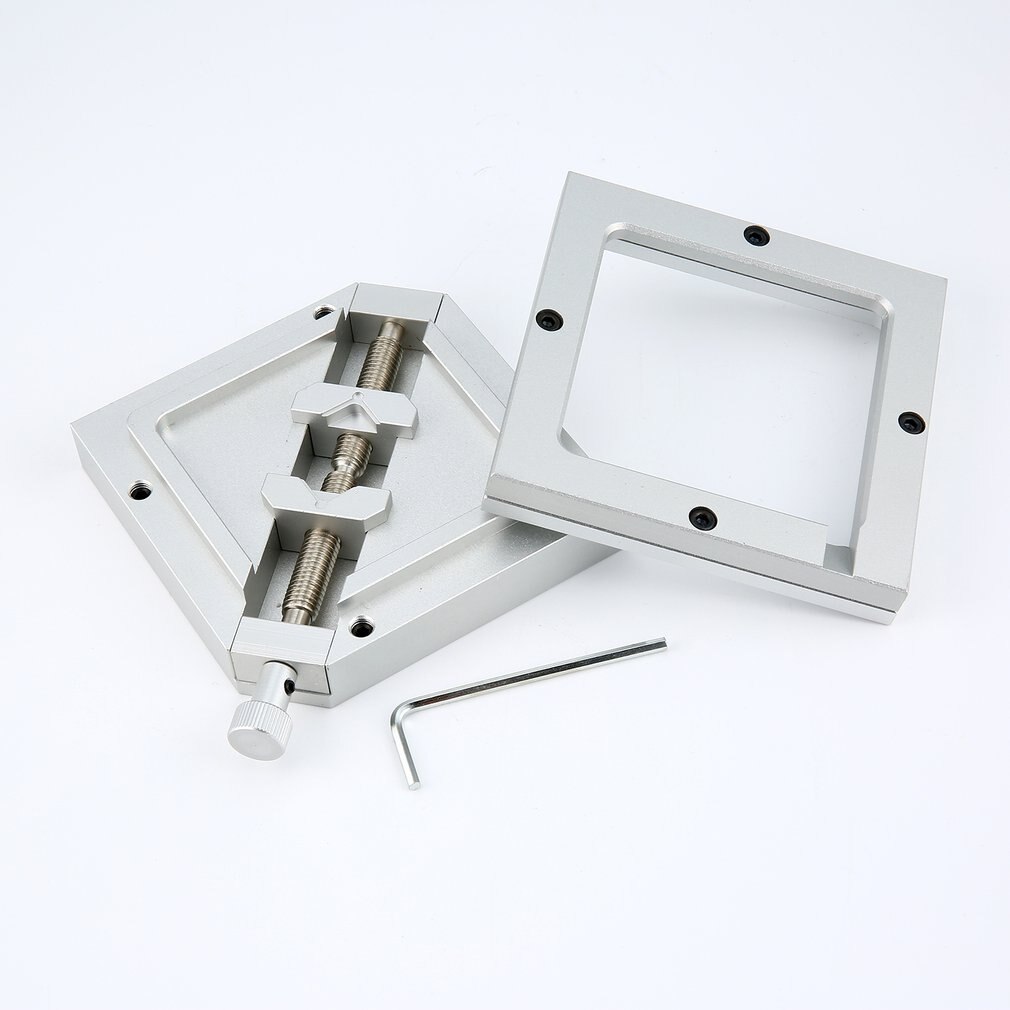 5-50mm Aluminium Alloy BGA Reballing Station Reball Kit Magnetism Lock Universal Stencil Solder Ball Rework Table Plant