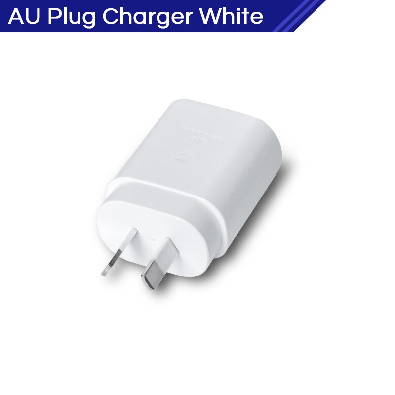 Samsung-cargador de carga súper rápida para móvil, dispositivo de carga de 5G y 25w, con Usb tipo C Pd PPS, para Galaxy Note 20 Ultra 10, Samsung S22, S21, S20: charger add cable / white AU Plug