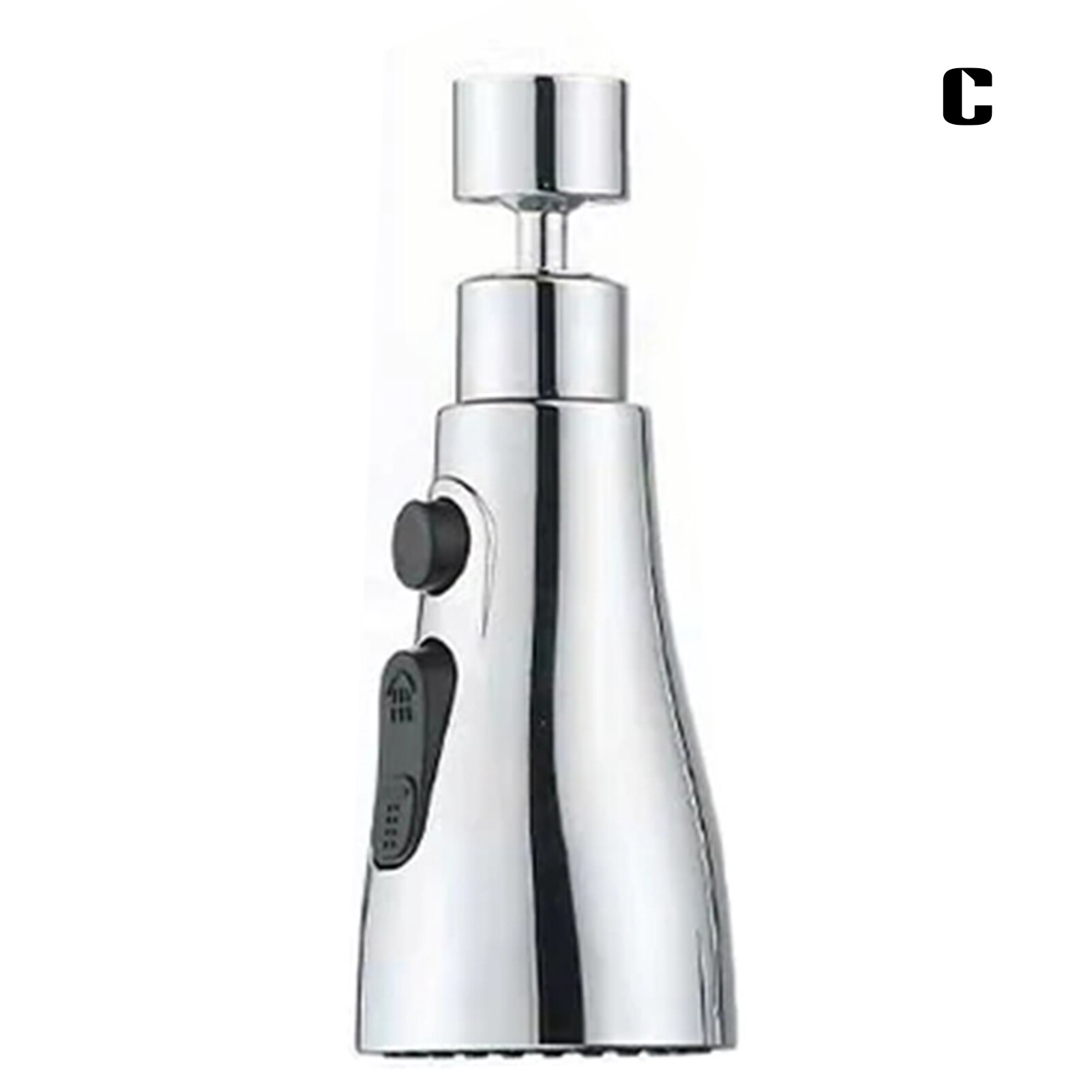 Multifunctional Faucet Universal Pressure Tap Nozzle Replacement Sprayer Universal for Kitchen Bathroom B99: C