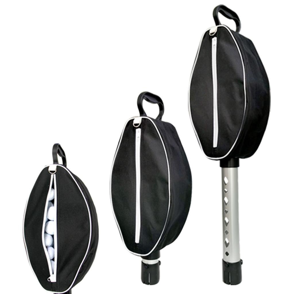 Golf Shag Bags Collector Retriever Practice Range 80 Balls Picker Scoping Pouch