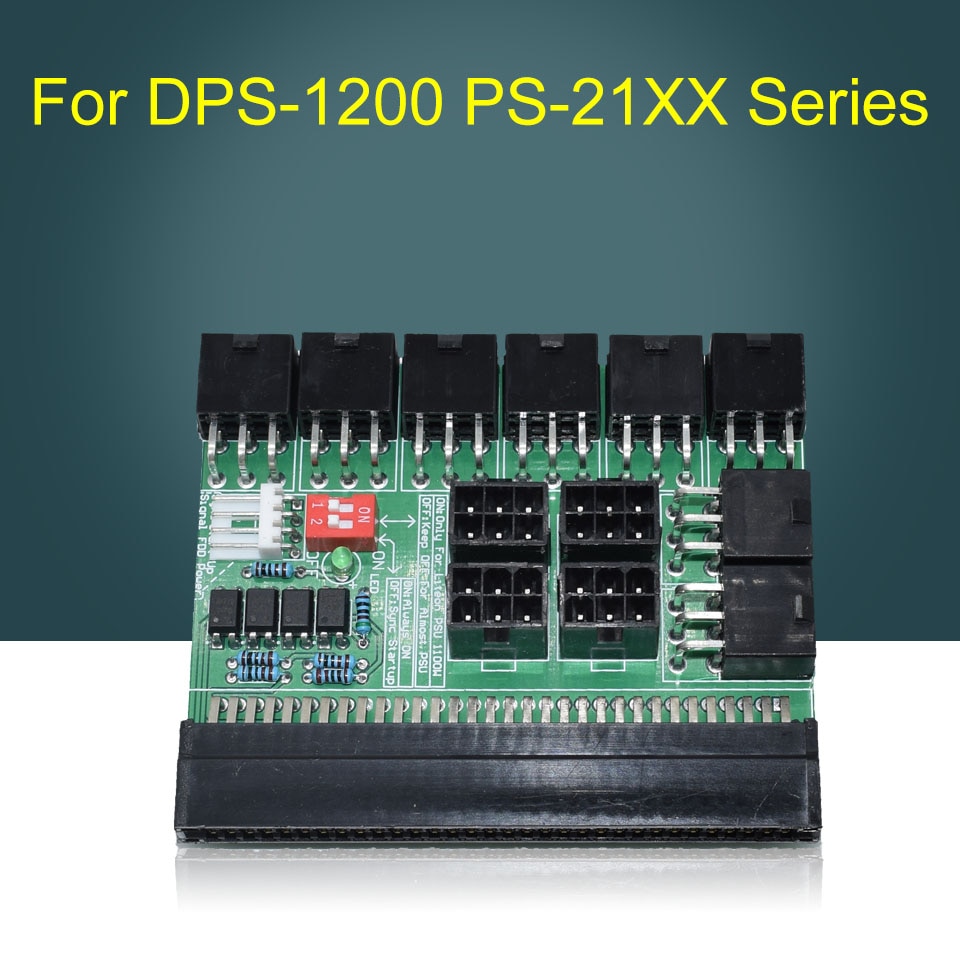 For DPS-1200 FB(1 A) /DPS-1200 QB /PS-2751-5Q PS-21xx Series 1100W 6pin 12 ports Board 51ASIC V1.5 Support synchronous start