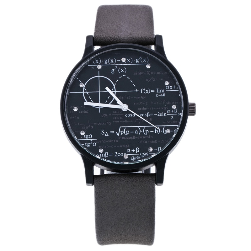 Wiskundige Geometry Elementen Student Horloge Trends Koppels Horloges Mode Persoonlijkheid Koppels Horloges