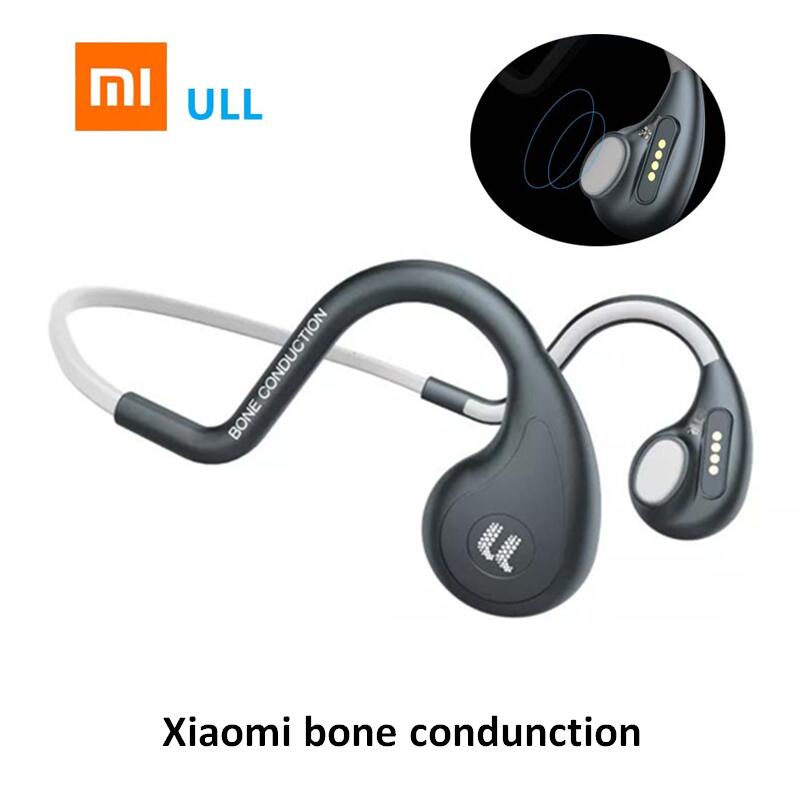 Xiaomi ull bone conduction hörlurar me -200 bluetooth trådlösa sporthörlurar  ip66 vattentäta headset mikrofon handsfree