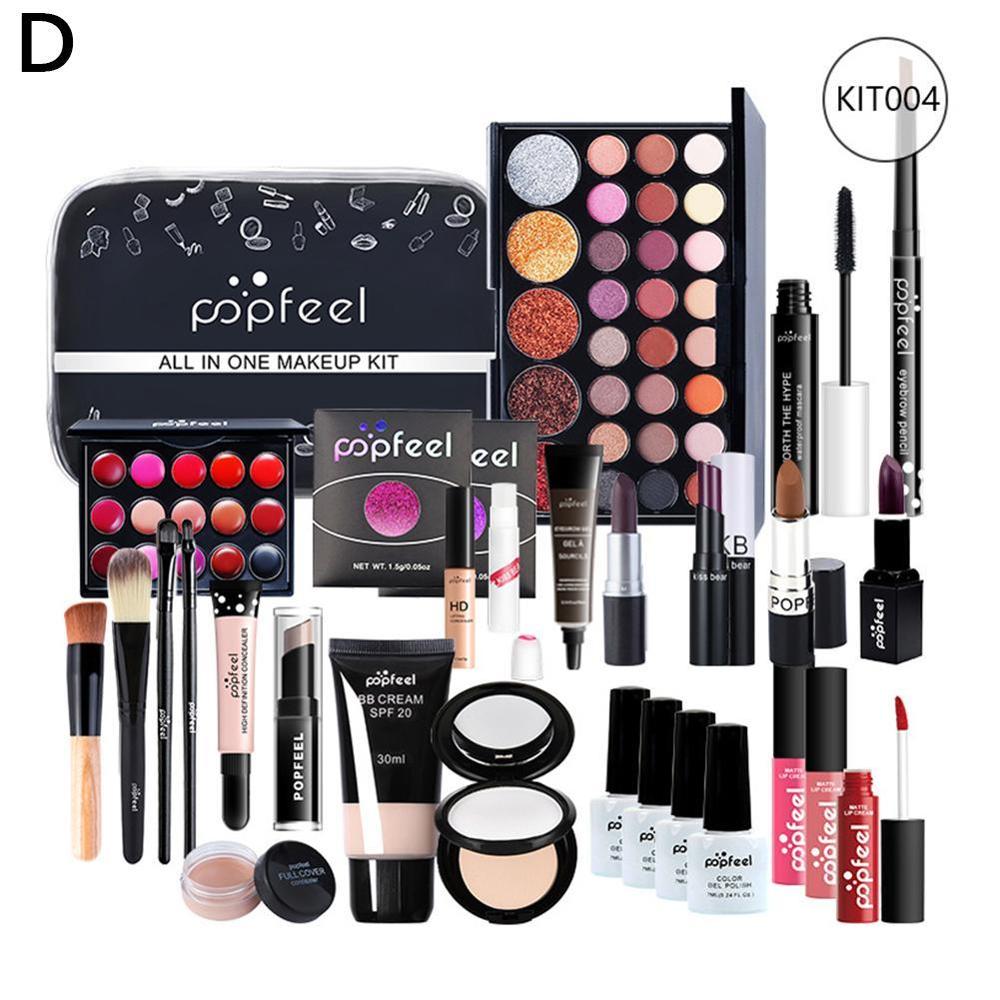 Multi-color Makeup set female beginner student novice light of set makeup combination cosmetic box full T8J0