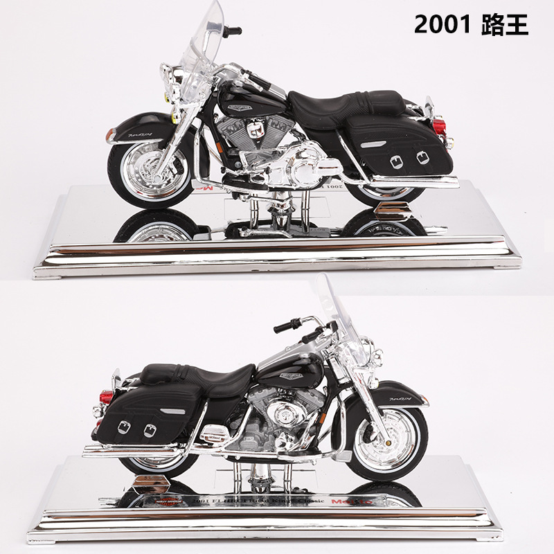 Maisto 1:18 motorrad bike Modell Spielzeug Für Harley straße 750 1980 FLT Tour Glide Road king spezielle 1999 FLHR ROAD KING: 2001