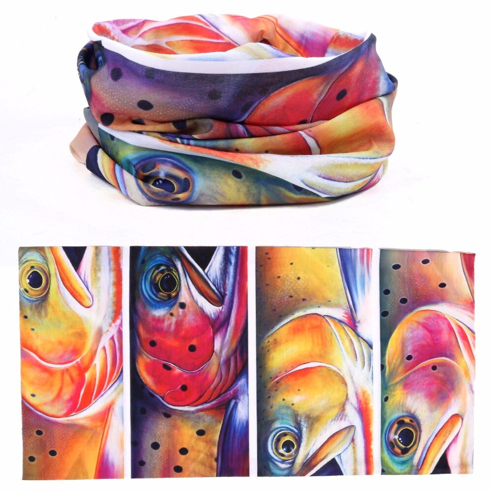 Maximumcatch multi funksjon fiske skjerf 3d digital skrive ut fiske hodeplagg anti-uv fiske bandana fiske pannebånd