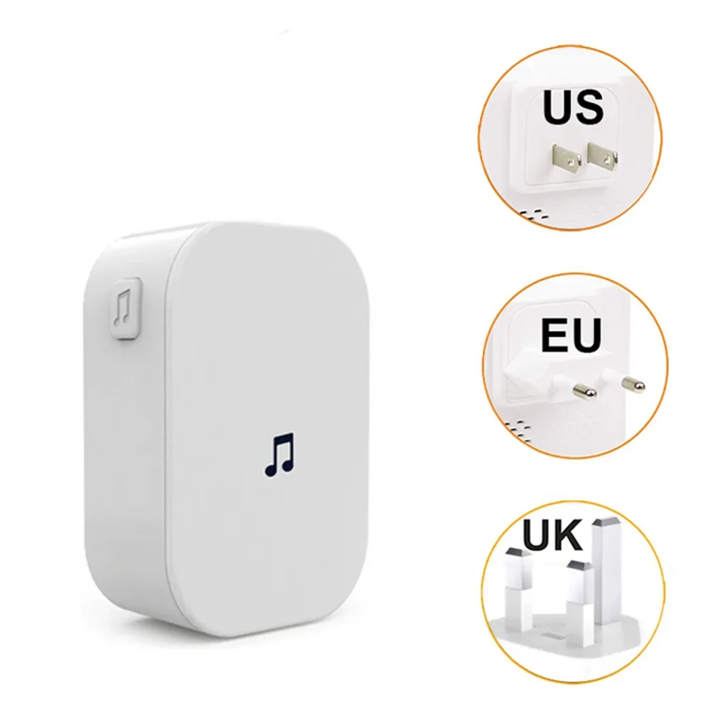 Wifi Draadloze Deurbel Indoor Chime 100DB 433MHz Waterdichte Deur Ring Chime Deurbel Ontvanger Ding Dong