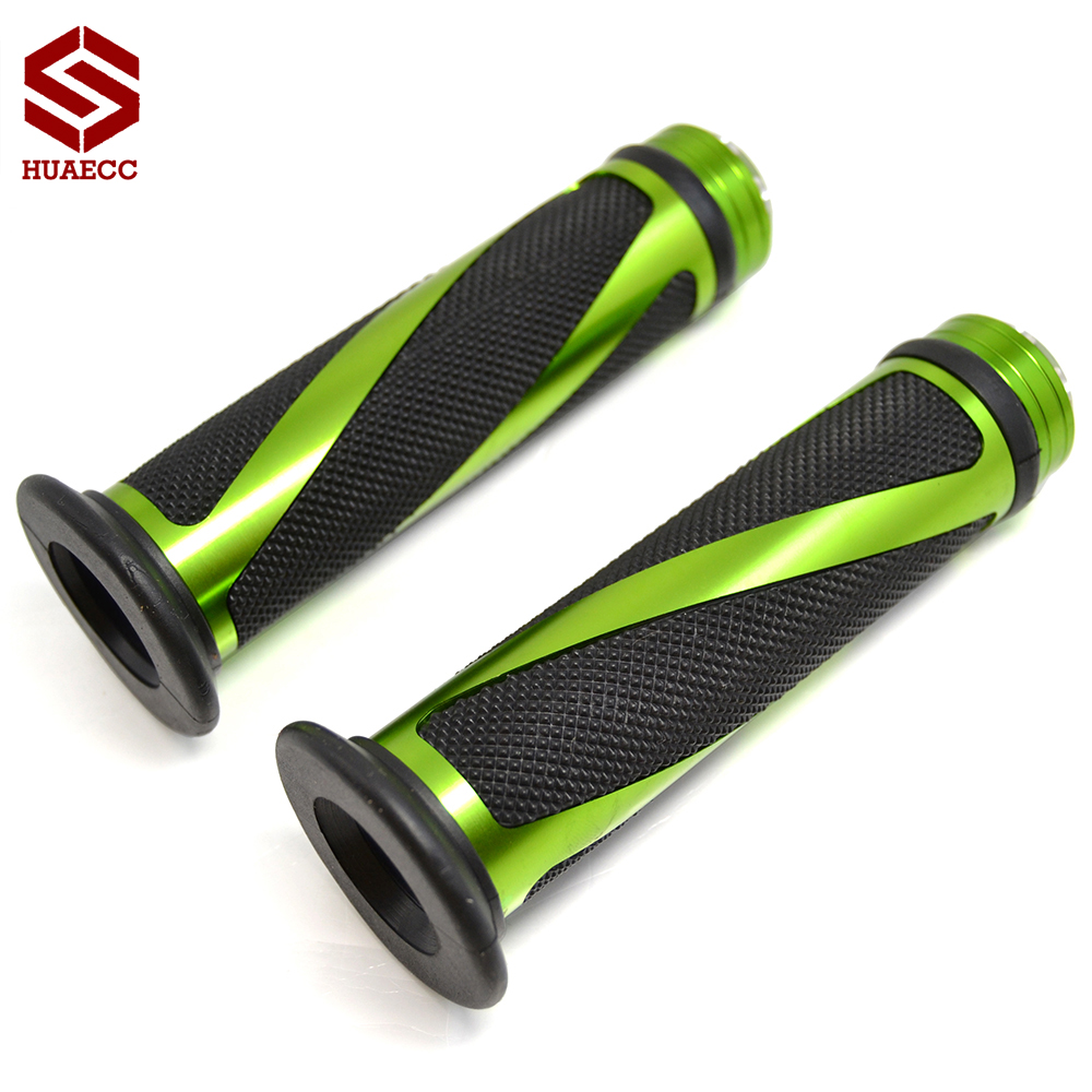 Empuñadura de manillar de motocicleta, accesorio para Kawasaki Z800 Z750 Z900 Z250 ER6N ER6F NINJA 7/8 300 ZX6R ZX9R ZX12R, 400 ", 22mm