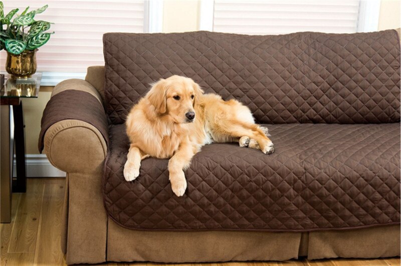 Vandtæt quiltede sofaovertræk til hunde kæledyr børn skridsikker sofa hvilestol lænestole lænestol møbler beskytter 1/2/3 sæder