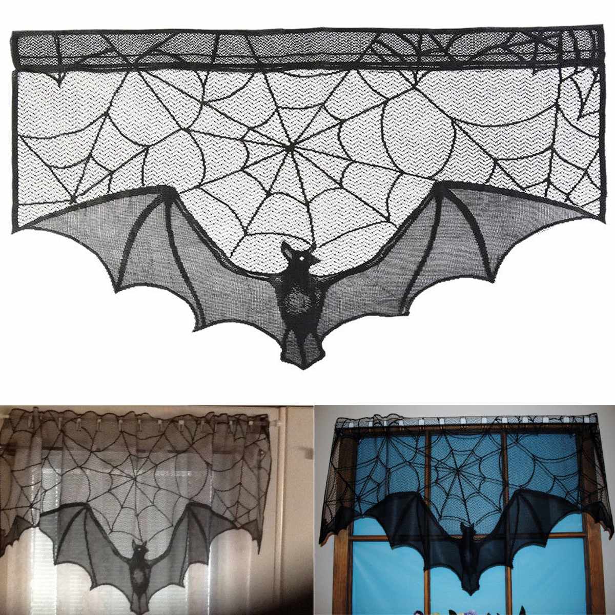 150 Cm Harige Giant Spider Halloween Prop Spookhuis Decor Enorme Spider Web Bat Party Diy Decoratie