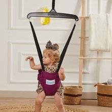 Baby Stuiterende Lente Flexibele Swing Met Riem En Veilig Moeder Producten Meisjes Jongens Kind Accessoires Loophulp