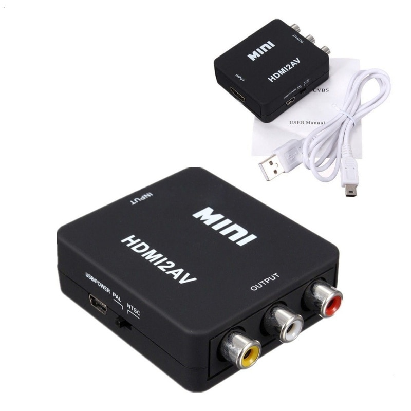BITFUNX RetroScaler A/V zu HDMI Konverter für Retro-Konsolen BITFUNX RetroScaler A/V zu HDMI Konverter für Retro-Konsolen