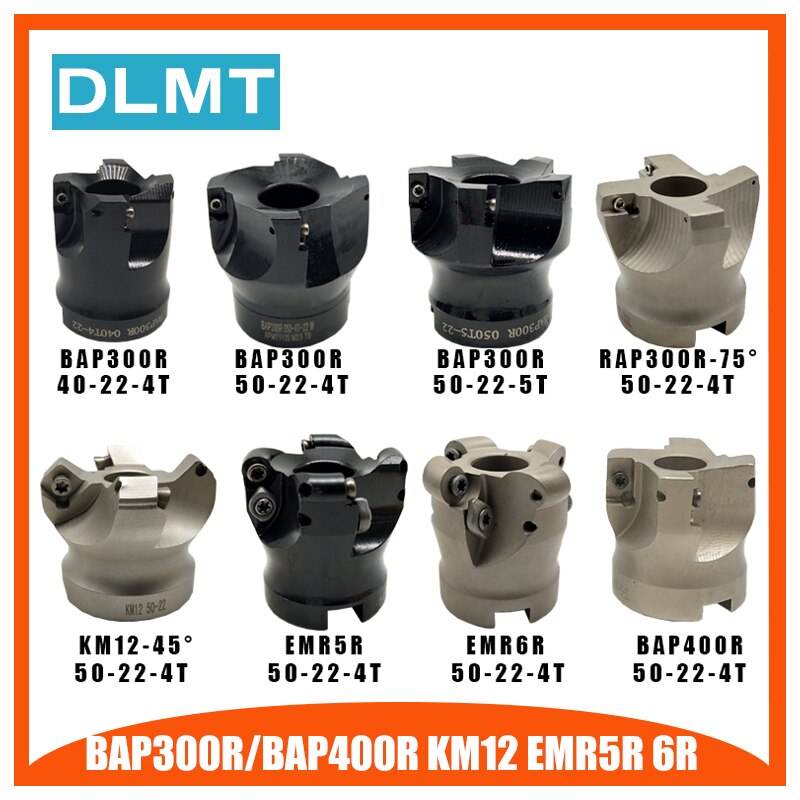 BAP400R BAP300R EMR5R EMRW6R KM12 RAP300R 40 50 22 4T 5T 6TMilling holder For Milling cutter Machine
