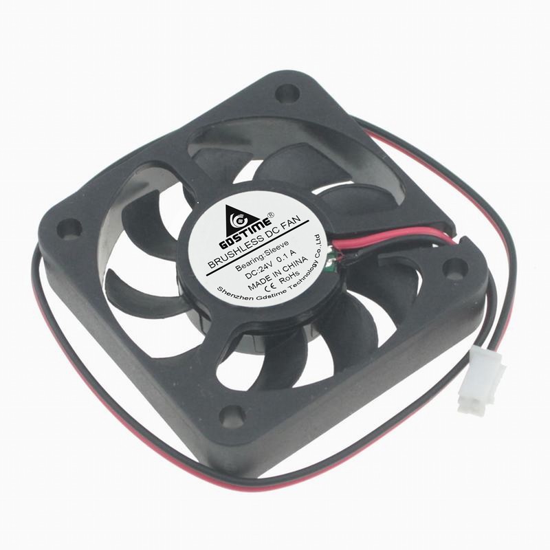5010 2Inch 50x50x10 Cooler Fan 24V DC Axial Fan 50mm for Electrical Vehicle Charger Cooling