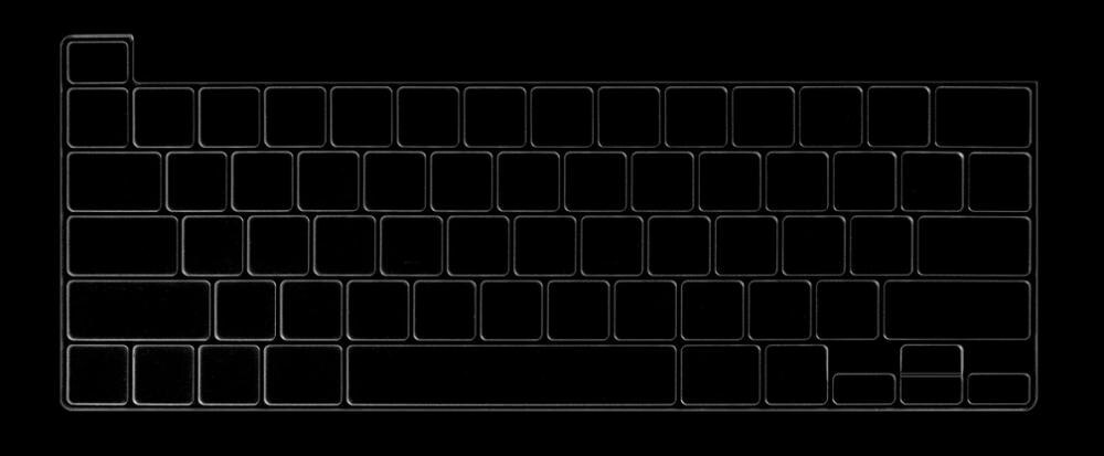 For MacBook Pro 16 inch Keyboard Cover,US/EU Enter TPU Keyboard Cover Protector Skin for MacBook Pro 16 Release A2141: US Enter version