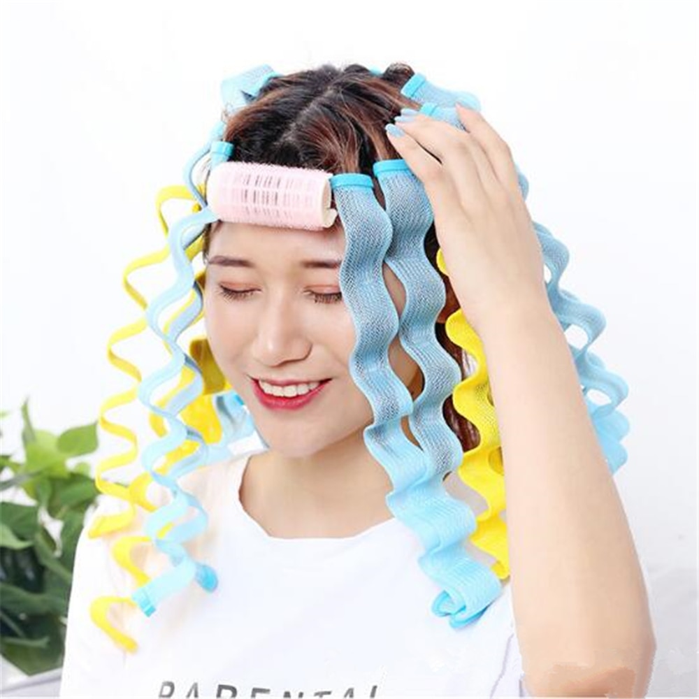 Bigoudis magiques sans chaleur, 12 pièces, 30CM, bigoudis, outils de coiffure