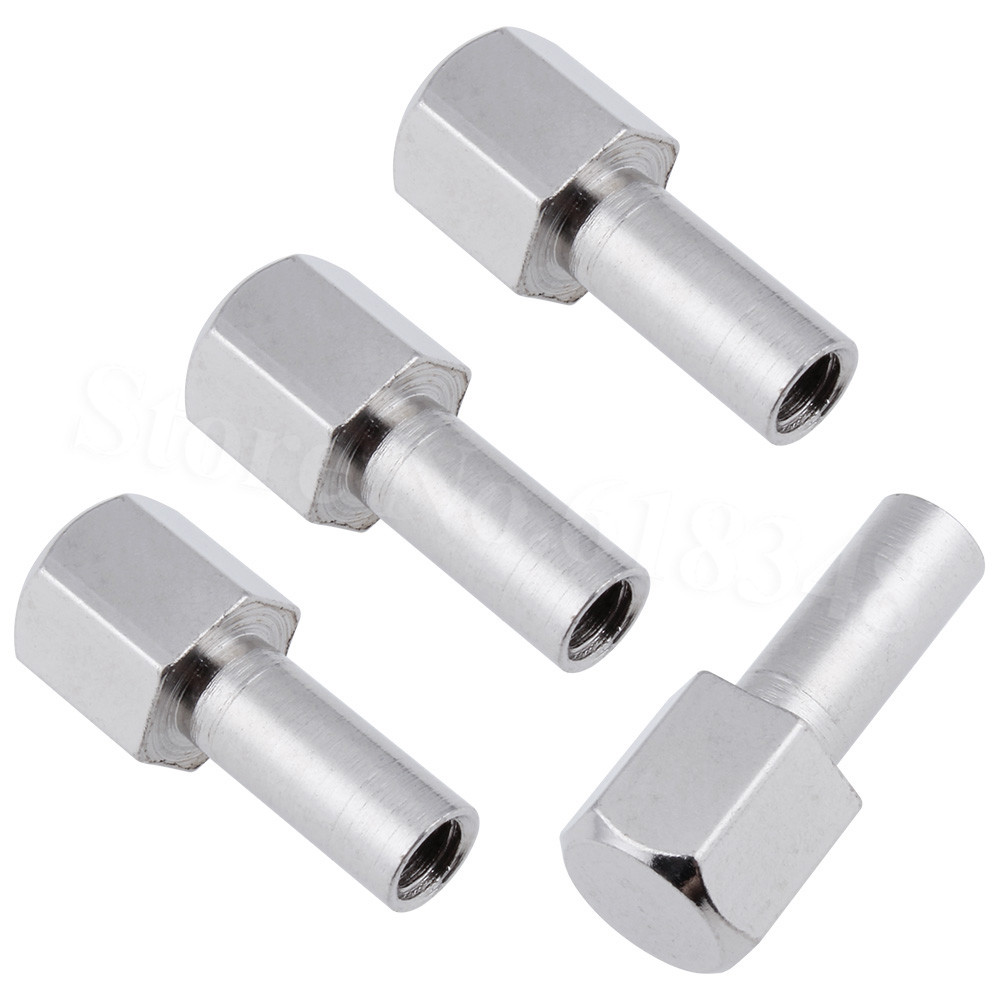 4pcs Aluminum RC Car 15/20/25mm Extension 12mm Hex Wheel Hub Drive Adaptor Combiner Coupler for 1/10 RC Crawler Axial SCX10 D90