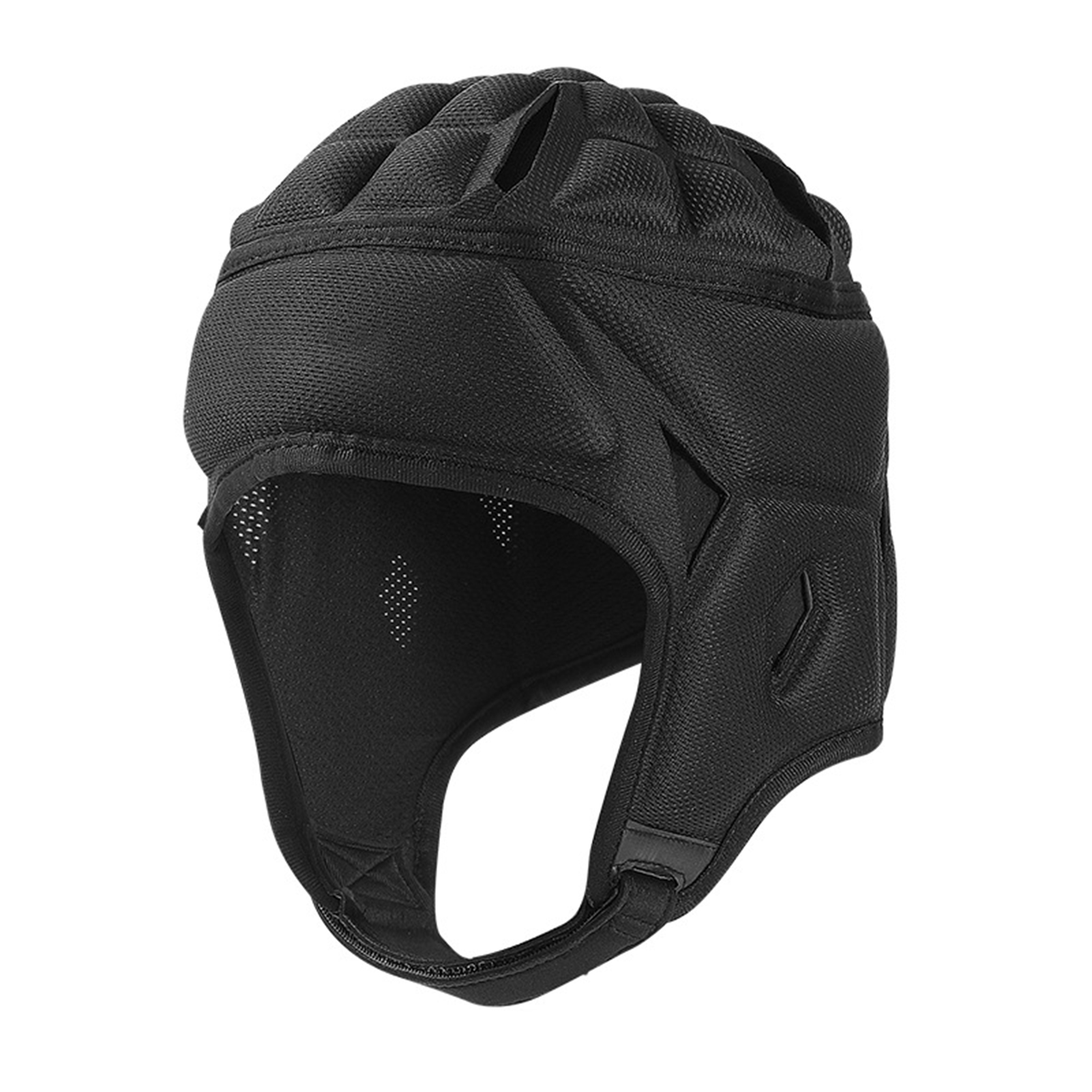 Voetbal Hoofd Beschermende Verstelbare Riem Rugby Helm Ademend Cap Accessoires Anti Collision Outdoor Sport Gewatteerde Hoofdbeschermer