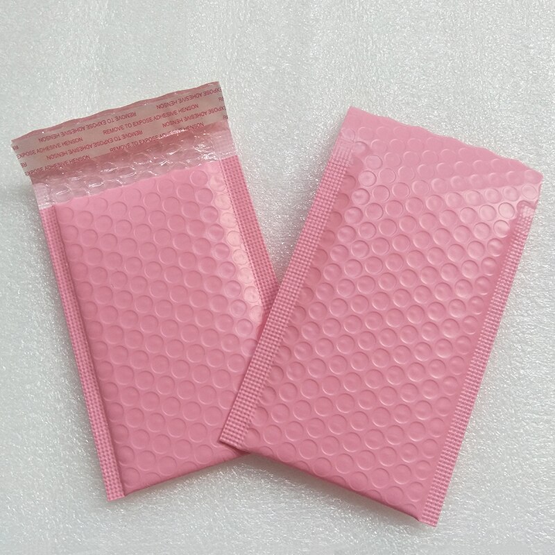 25 stk boble kuvertpose pink boble polymailer selvforseglet postposer polstrede kuverter til bogmagasin foret mailer 11 x 15cm