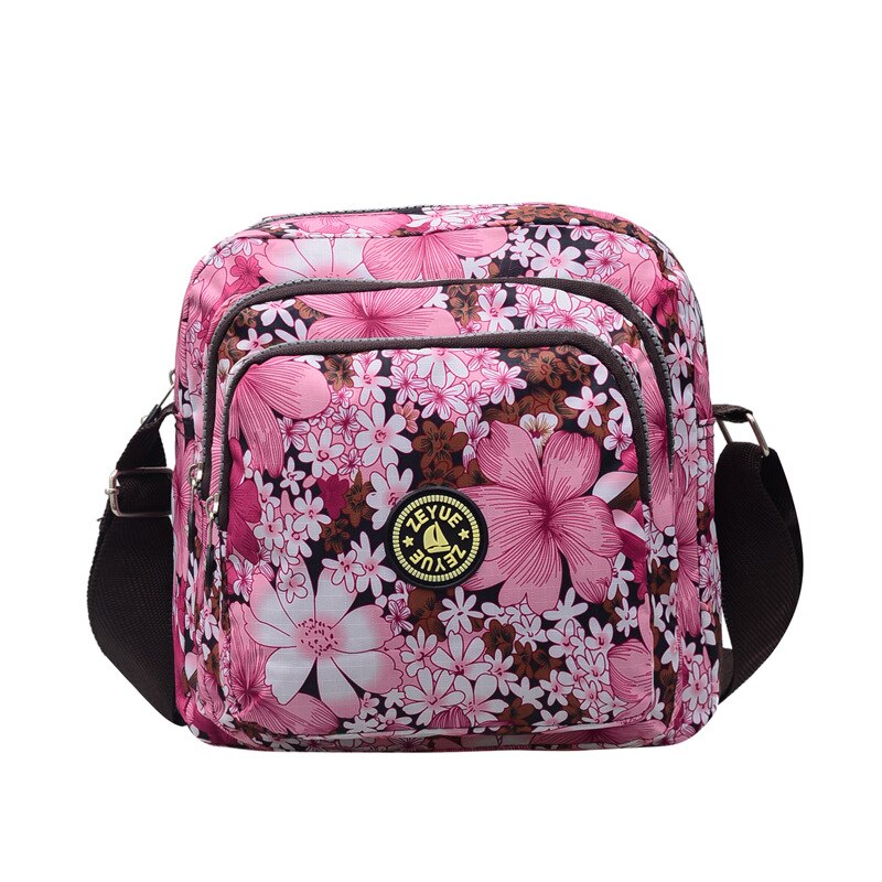 Women Canvas Nylon Outdoor Waterproof Shoulder Bag Female Handbag Messenger Bags For Lady Crossbody bag Large Capacity