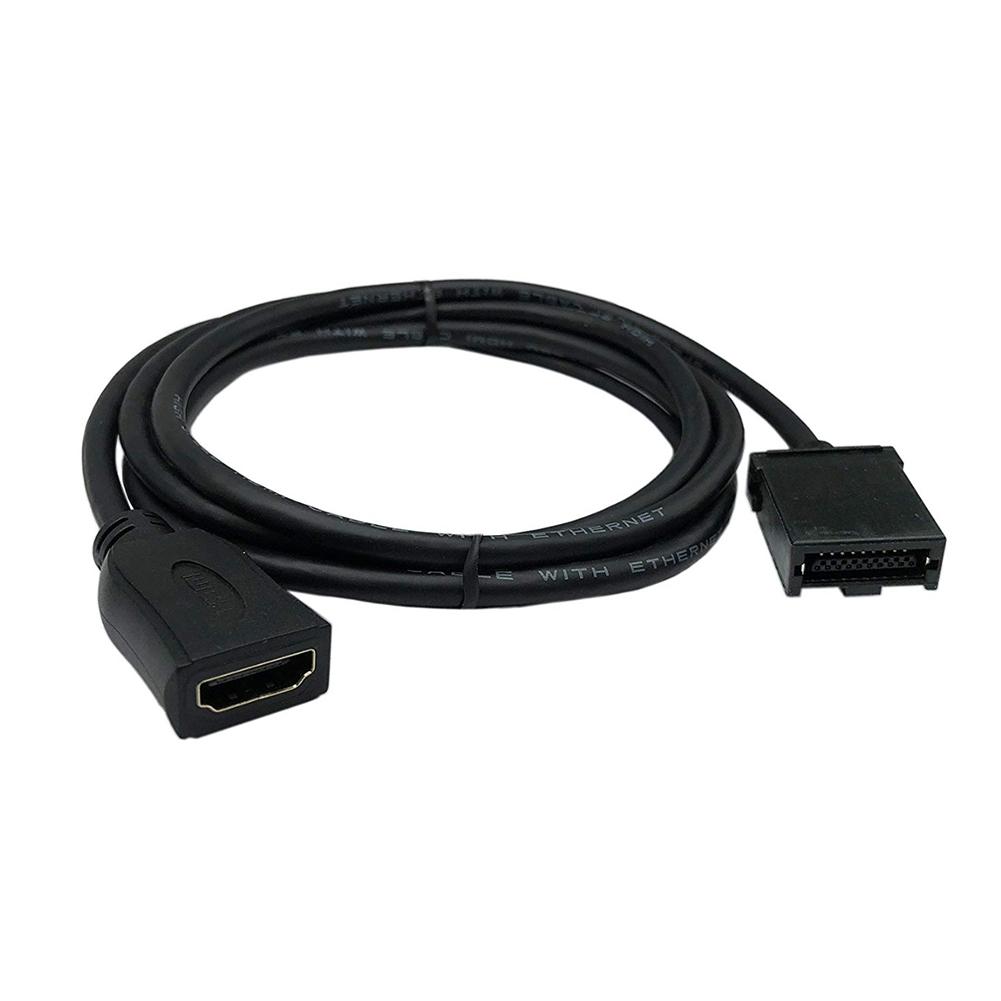 HDMI E type naar AM HDMI Kabel HD Video Kabel Type E Micro HDMI Socket Vrouwelijke naar HDMI Male Adapter kabel voor Auto Digitale TV HD Mon