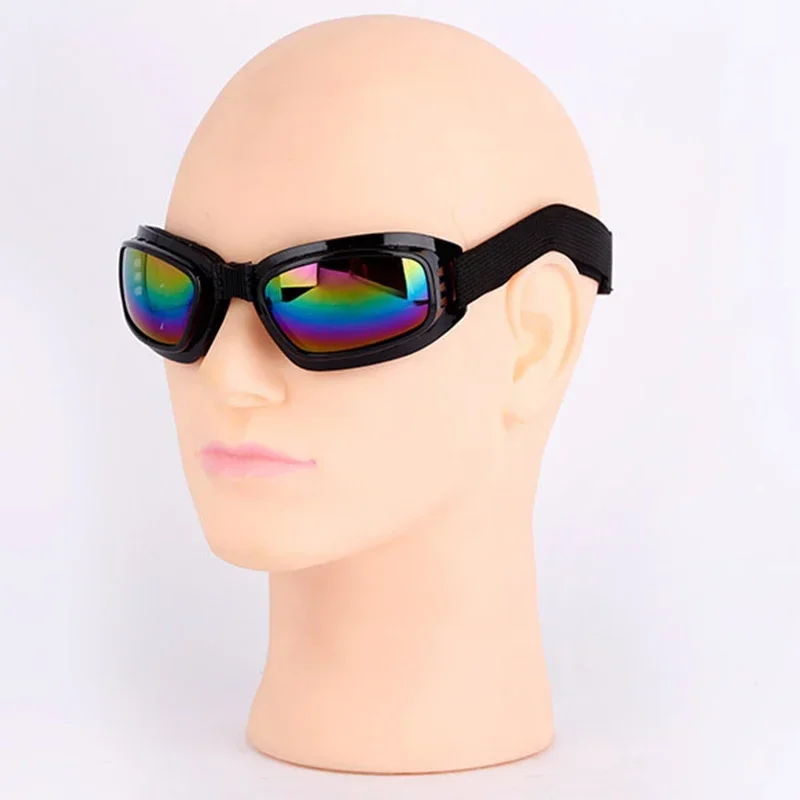 draussen-Sport Reiten Sonnenbrille Klapp Sonnenbrille Motorrad Brille Ski Brille Windschutzscheibe Brille Jahrgang Windschutzscheibe Brille