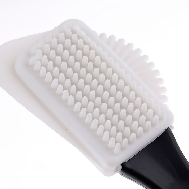 Przydatne zamszowe szczotka robić butów 3 boczne szczotka robić czyszczenia i gumka robić mazania zestaw czarny w kształcie litery S buty odkurzacz robić zamszu nubuku robić butów