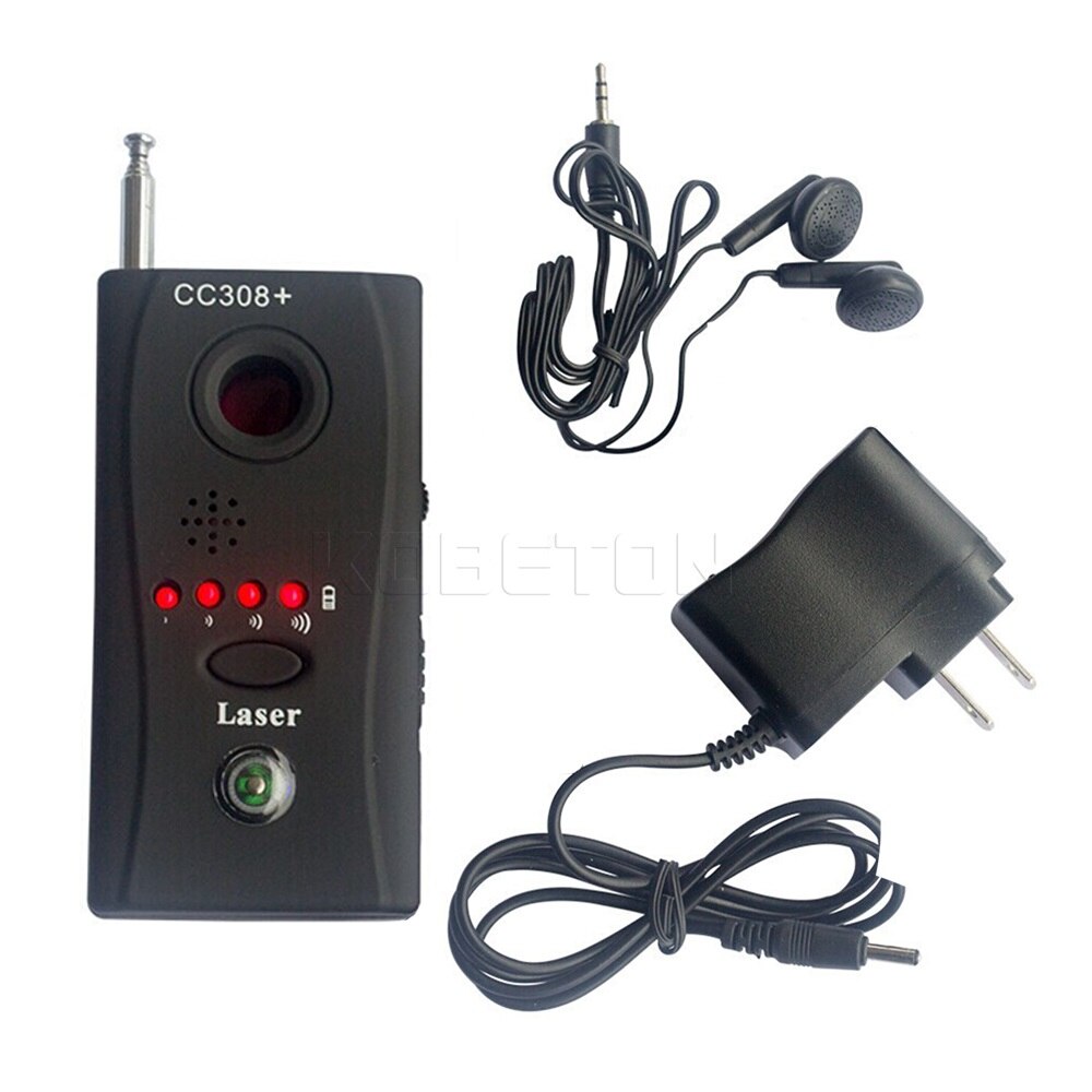 CC308 Mini Draadloze Camera Signaal Gsm Device Finder Anti-Spy Bug Detecteren Rf Signaal Detector Voor Persoonlijke Gsm Camera finder