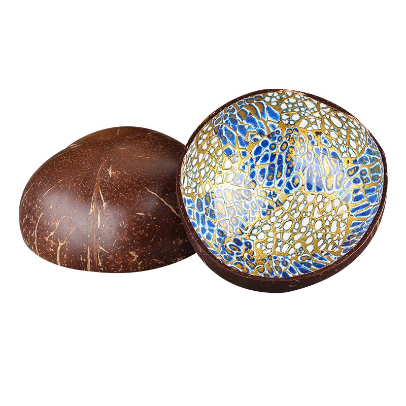 Skål slik opbevaring dekoration naturlig fad kokosnødskal giftfri frugt miljøvenlig