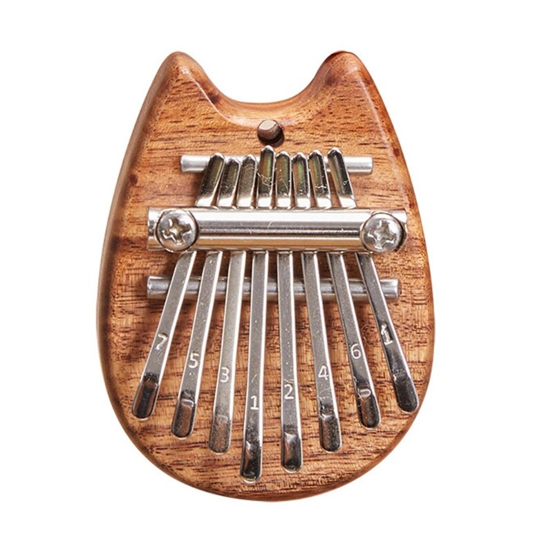 Kalimba Thumb Piano Mini Kalimba 8 Key Portable Mbira Finger Piano Best for Kids, Birthday, Christmas, Beginner, Party