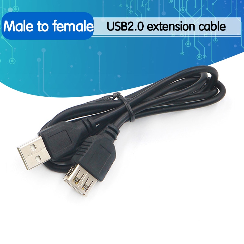 USB2.0 A Male Naar Een Vrouwelijke Verlengkabel A Mannetje Naar Een Vrouwelijke Usb Verlengkabel Adapter Kabel
