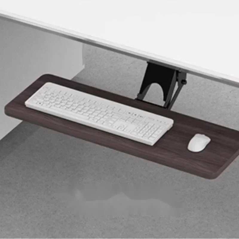Support de clavier et de souris en métal T1, support de rotation de bureau, support de bureau inférieur, support de rangement réglable, rail MELSlide, évaluation pratique