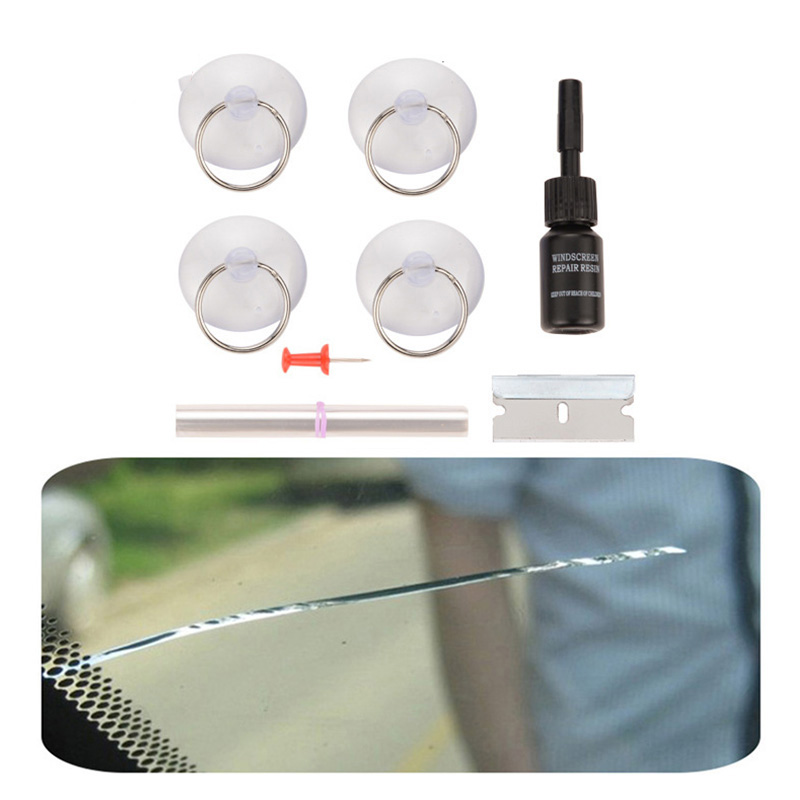 DIY Car Windshield Repair Kit Glass Windscreen Restore Repairing Tools Set Big Chip Crack Repairing Car Auto Kit #2