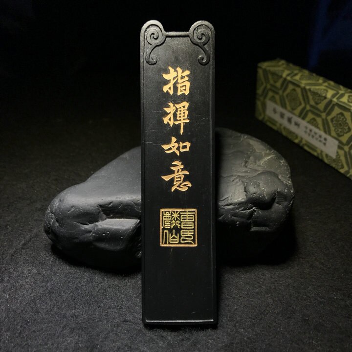 Traditional Sumi-e Chinese Ink Stick Paint Solid Ink Chinese Calligraphy Ink Chinese painting Ink Black Color Song He Xia Ling