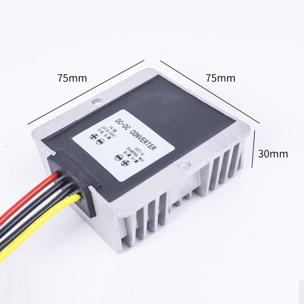 12V TO 48V 2.1A 5A 6A Step-Up DC DC Converter 12V TO 48V DC-DC Voltage Regulator, CE RoHS Compliant for Automotive Solar