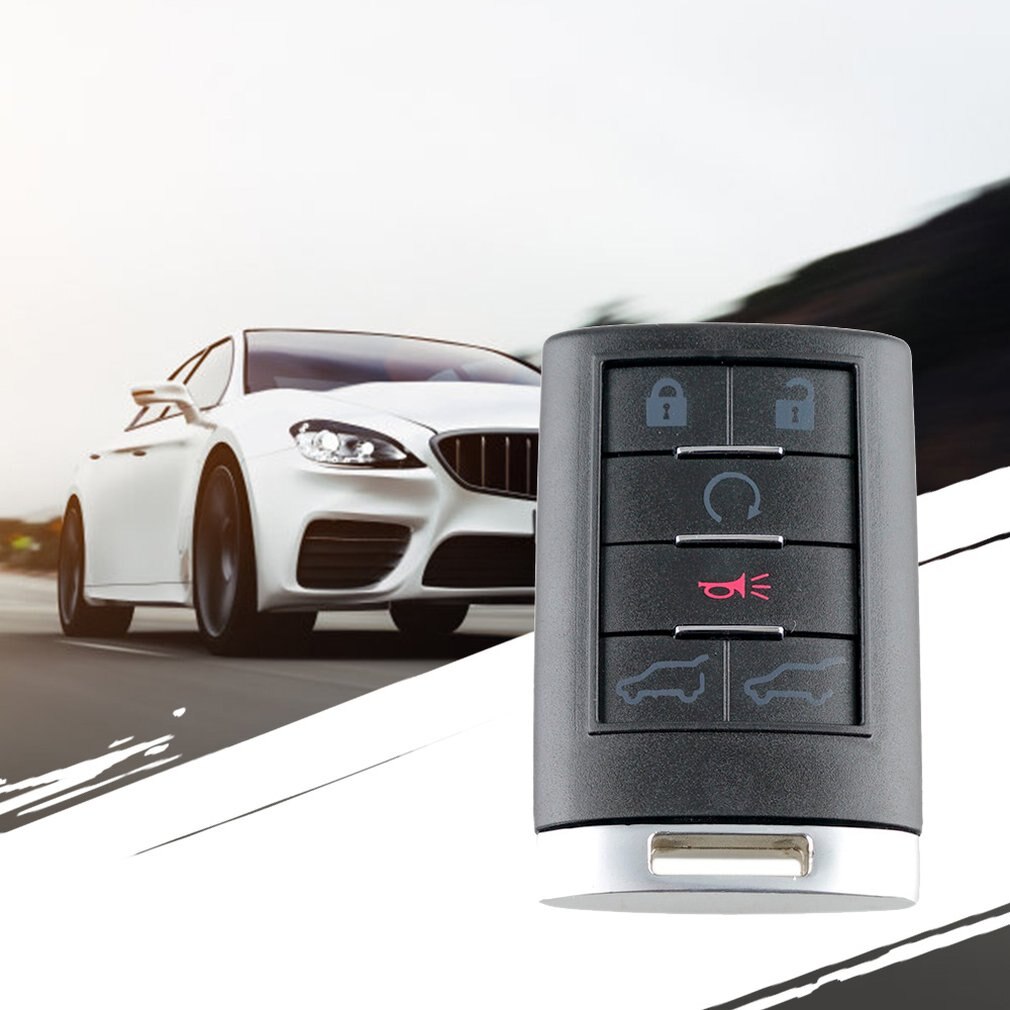 Mini Remote Key Case Replacement For Cadillac Escalade ESV Key Fob Remote Shell Case