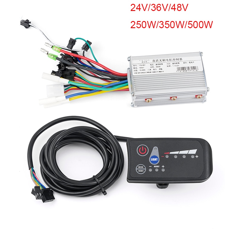24/36/48/V Ccontroller 250/350/500W Electric Bicycle Conversion Kit Brushless Controller for Motor Display ebike LED Display Kit