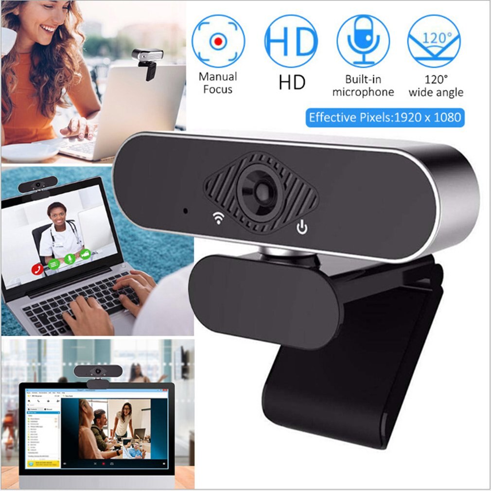 Computer Camera Network High Definition With Microphone USB Drive-free Plug And Play Video Call Camera