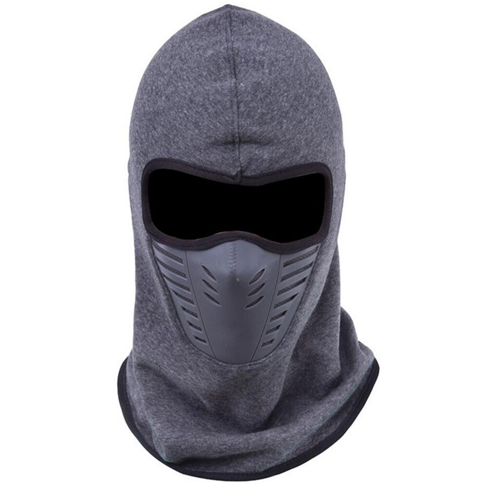 Mascarilla facial de invierno para motorista, sombrero a prueba de viento para adultos, cálida y a prueba de polvo, para ciclismo, congelador al aire libre, para trabajar con la nieve D40: Grey