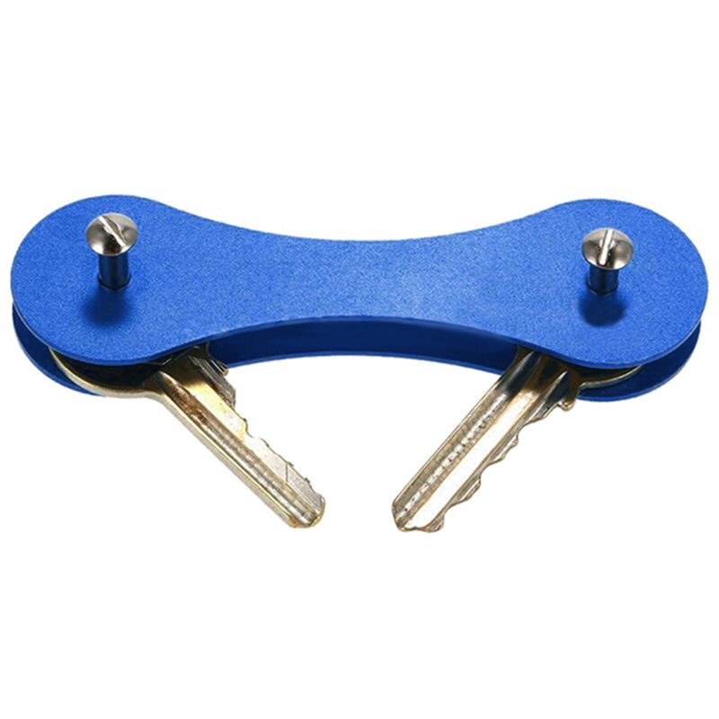Aluminium slimme sleutelhouder organizer clip map sleutelhanger zak gereedschap