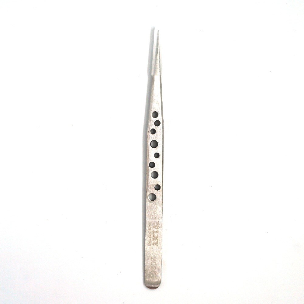 Ultra Thin Precision Straight Tweezers Stainless Steel Forceps for Cell Phone Tablet Computer Repair Hand Tools