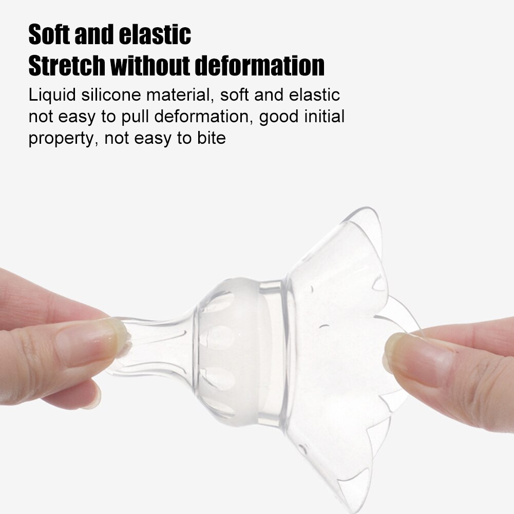 Transparent Milk Extractor Silicone Nipple Protectors Baby For Mothers Soft Nursing Home Breastfeeding Non Toxic Prevent Bite