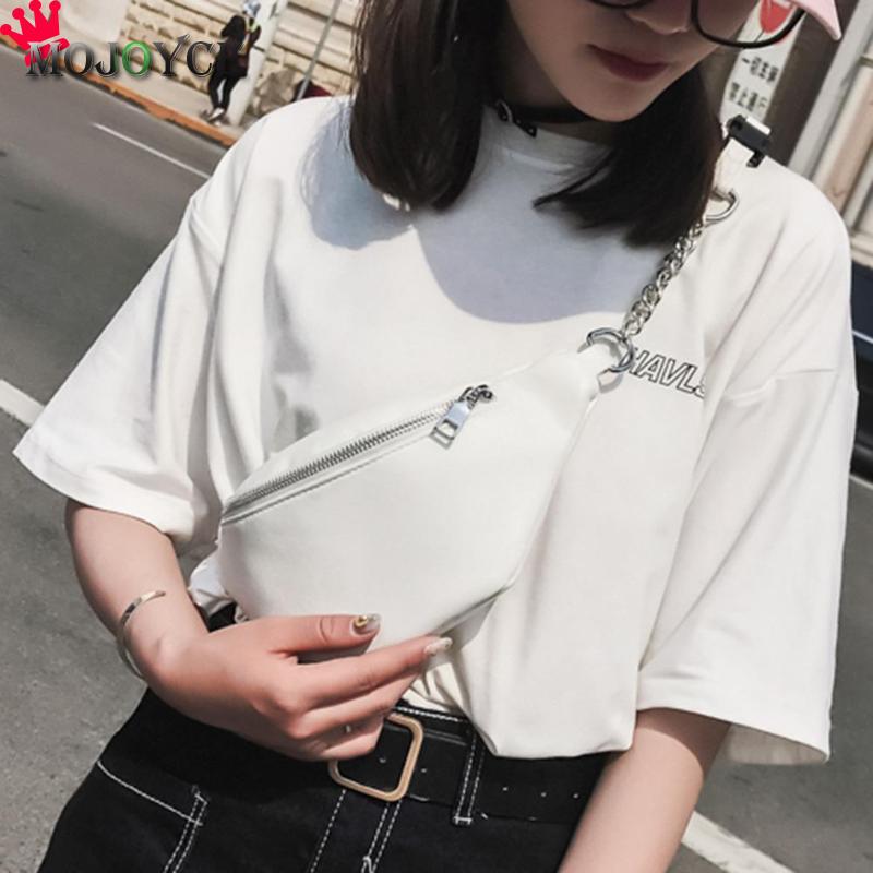 PU Leather Fanny Waist Pack Women Shoulder Chest Belly Belt Handbags Female Crossbody Handbag Fanny Pack Bum Bag Sac Banane