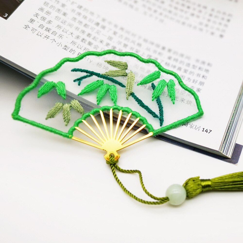 Starter Kit BookMark Tassel Embroidery Kit DIY Sew... – Grandado
