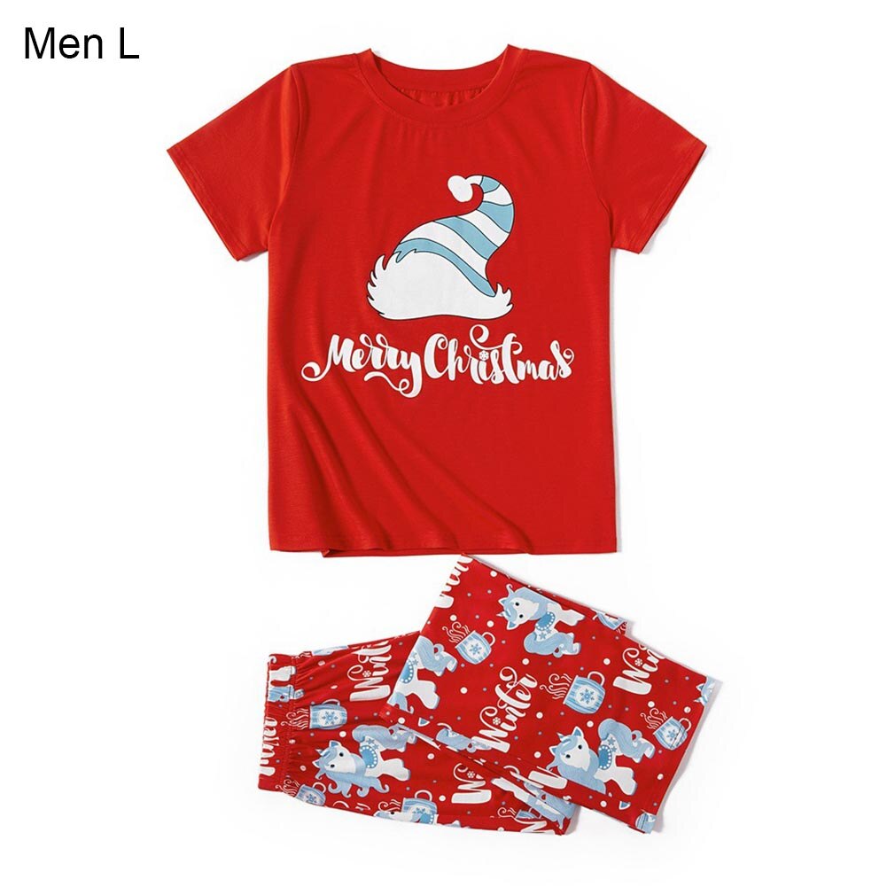 Christmas Matching Pajamas Clothes Set Family Sleepwear Adults Children Mother Daddy Baby Girl Boy Family Christmas Pajamas Set: Ivory