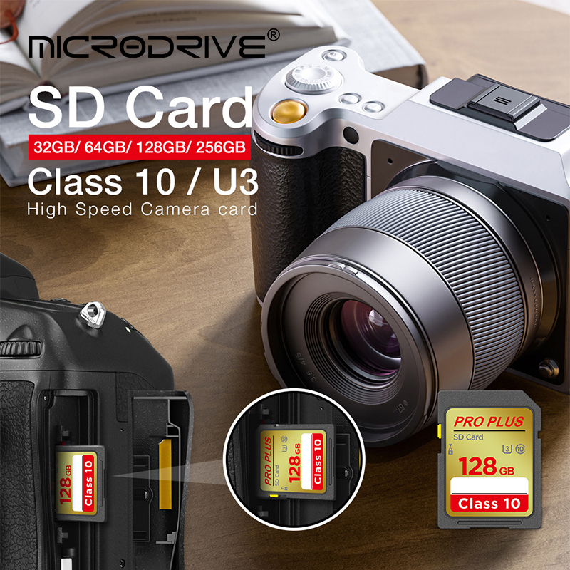 Karta pamięci ultra sd 64gb sdxc 256gb 128gb 32gb 16gb klasy 10, karty sd 4k sdhc, pełna karta wideo hd flash sd do kamery dvr