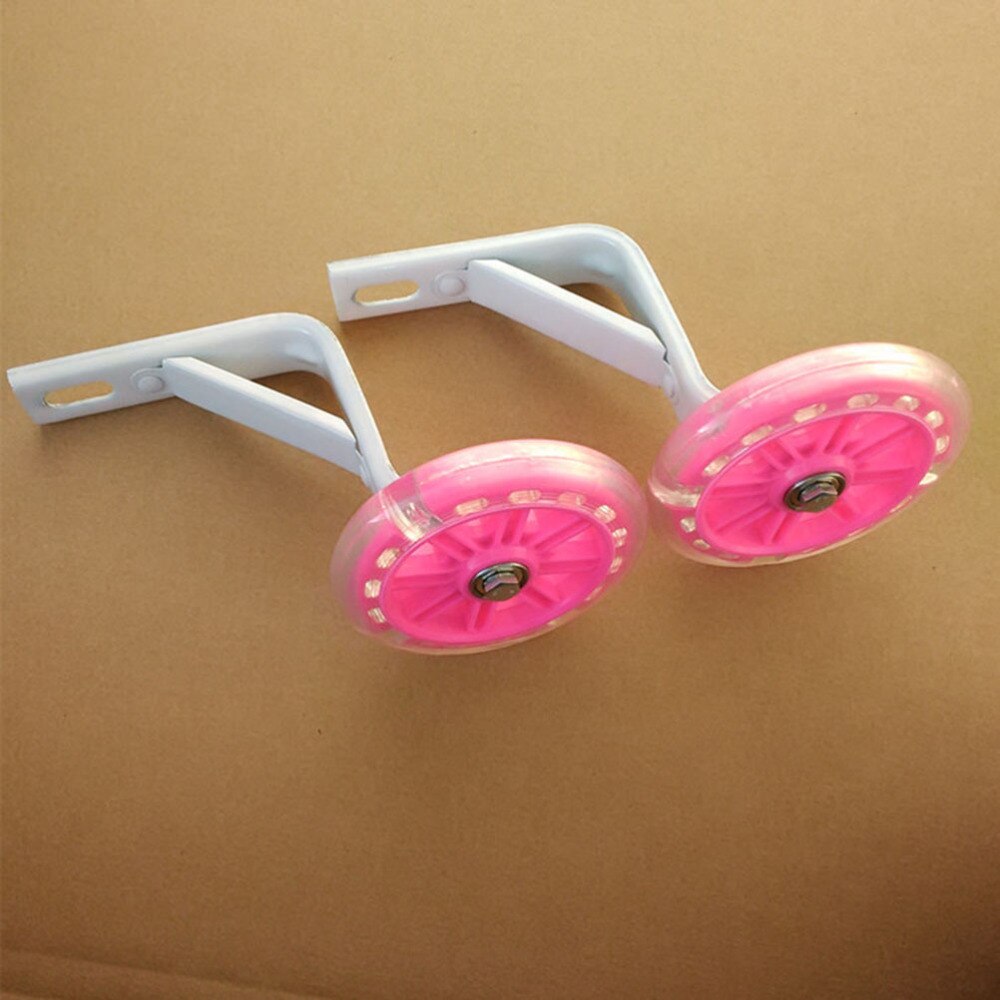 1 set 16 inch kinderfiets hulpwielen fiets zijwielen kinderfiets balans stabilisator wielen met statiefbeugel (pi