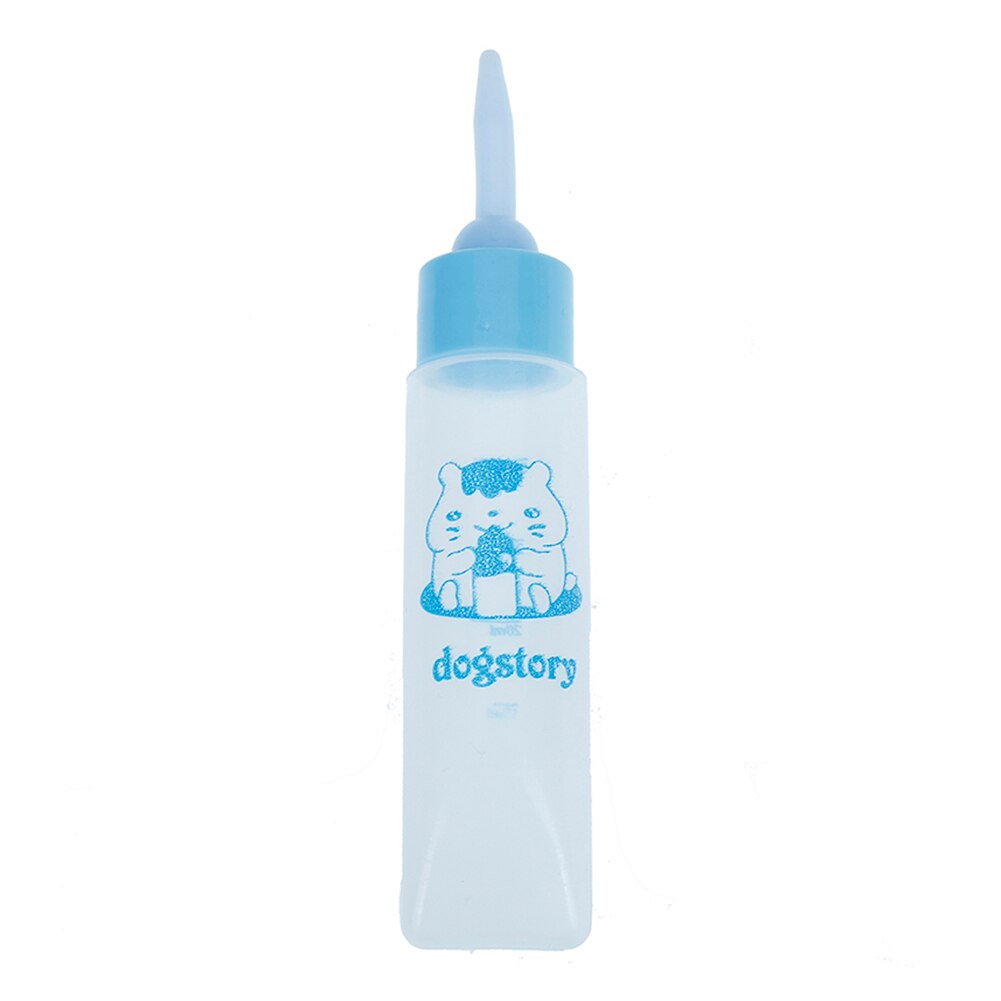 1pc 30ml butelka mleka zwierzę domowe silikonowe butelki robić karmienia sutek chomik królik małe zwierzę karmienie butelka robić picia butelka robić pielęgnacji zwierząt domowych: niebieski 1