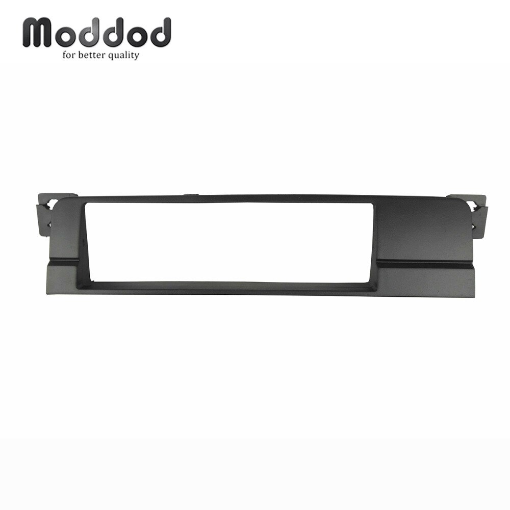 Hight One Din Car Fascias Radio CD DVD Stereo Panel Dash Mount Trim Kit Frame Surroud Plate Bezel For BMW 3 Series E46