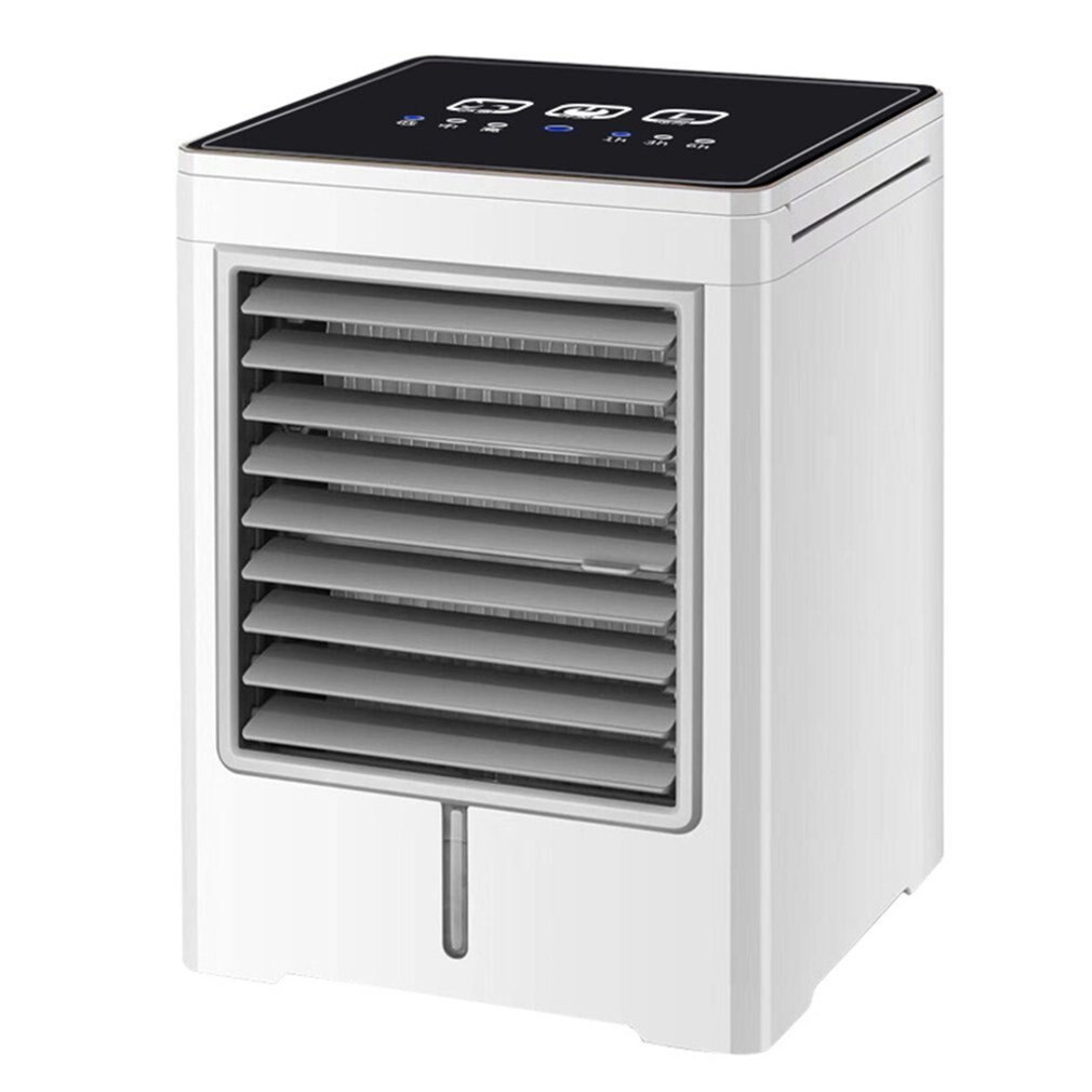 Touch Screen Mini Air Cooler Portable Desktop Usb Cold Fan Small Water Cooled Air Conditioning Fan Household
